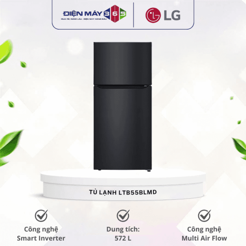 Tủ Lạnh 2 cánh Inverter 572 Lít LG LTB55BLMD