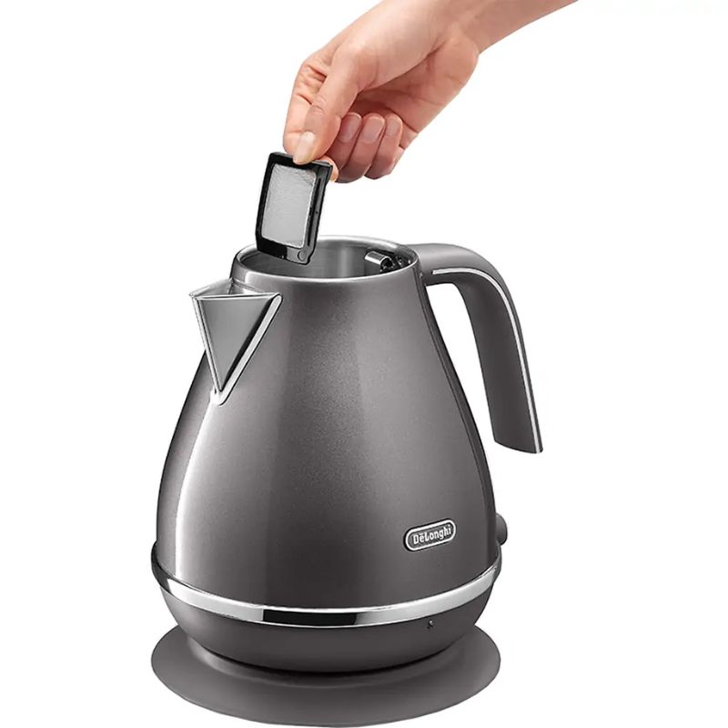 Bình đun siêu tốc 1.7 lít Delonghi KBOT2001.GY 5 Ảnh bình đun siêu tốc 1.7 lít Delonghi KBOT2001.GY