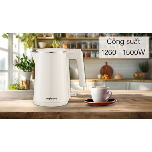 Bình đun siêu tốc Simplehome K101NN Màu Be 6 Ảnh bình đun siêu tốc Simplehome K101NN Màu Be