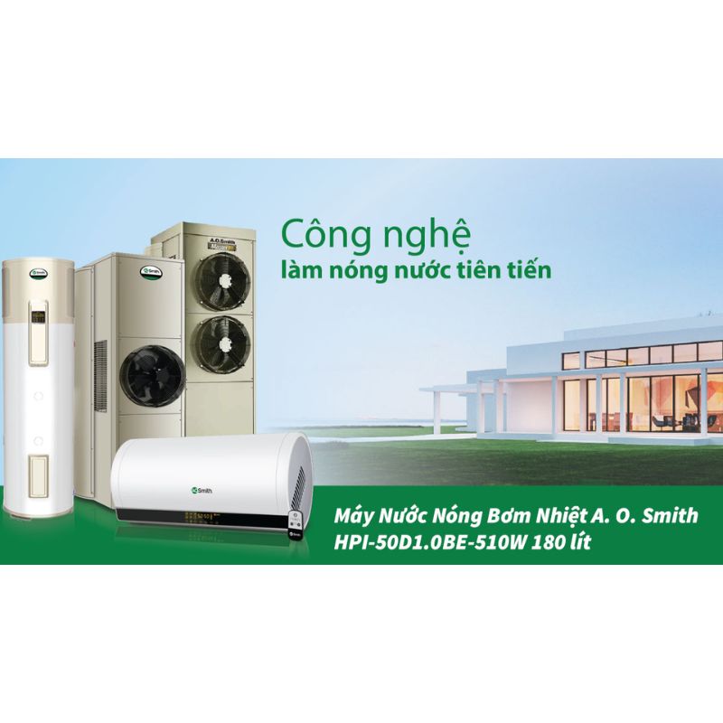 Máy nước nóng A. O. Smith HPI-50D1.0BE-510W 5 Ảnh máy nước nóng A. O. Smith HPI-50D1.0BE-510W