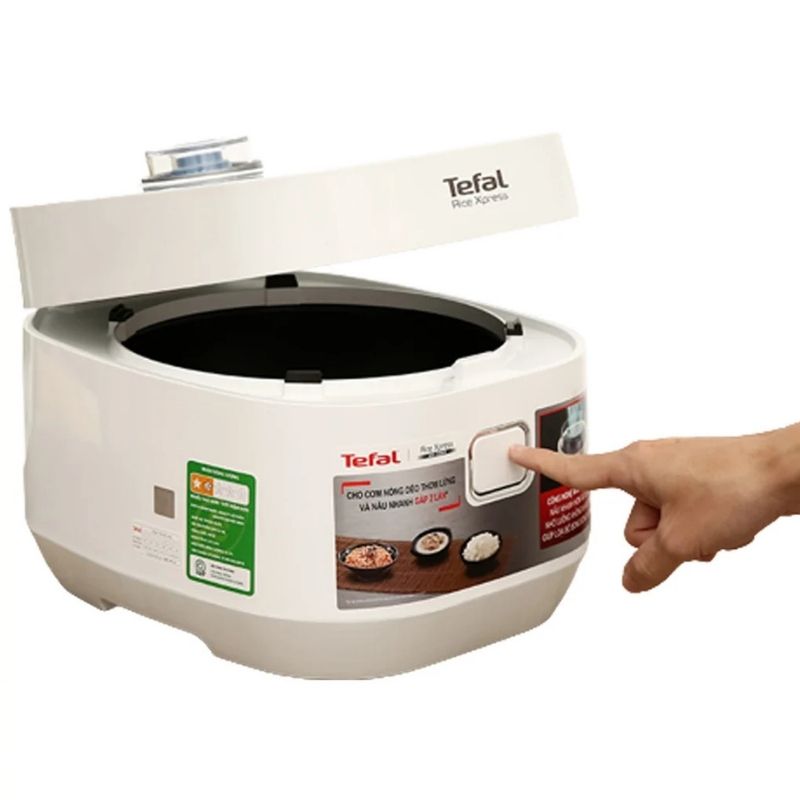 Nồi cơm điện Tefal Fuzzy Express 1.5 Lít RK522168 3 Ảnh nồi cơm điện Tefal Fuzzy Express 1.5 Lít RK522168