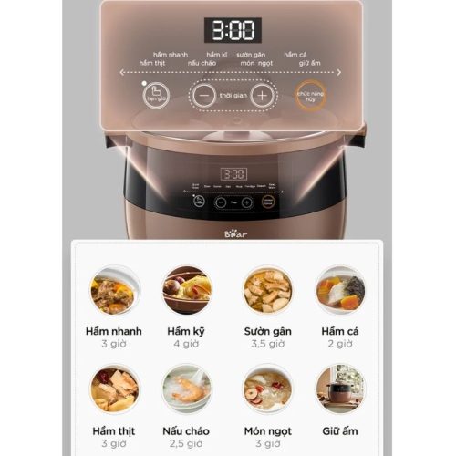 Ảnh nồi nấu chậm Bear DDZ-B45Z1