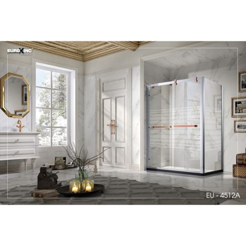 Phòng tắm vách kính EuroKing EU-4512A 800mm 6 Ảnh phòng tắm vách kính EuroKing EU-4512A 800mm