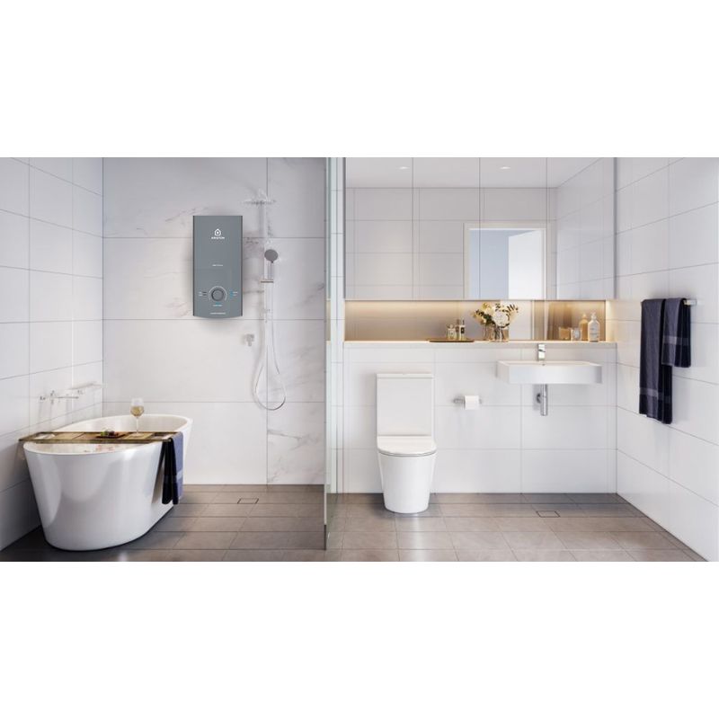 Máy nước nóng Ariston AURES PREMIUM 4.5P SPACE 6 Ảnh thực tế máy nước nóng Ariston AURES PREMIUM 4.5P SPACE