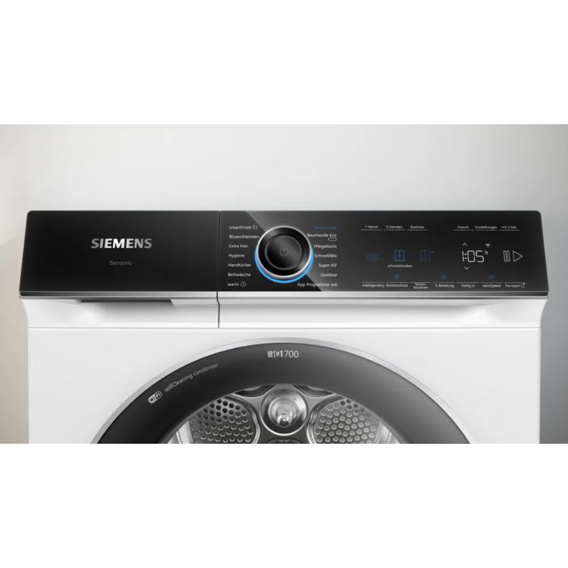 Máy sấy quần áo Siemens WQ46B2C40 3 Bảng điều khiển máy sấy quần áo Siemens WQ46B2C40