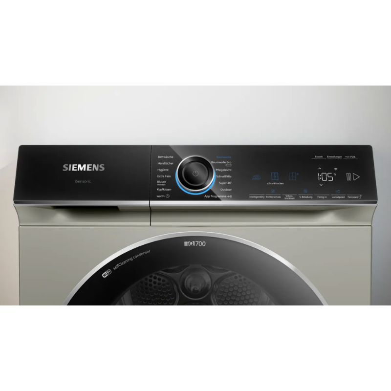 Máy sấy quần áo Siemens WQ46B2DX40 4 Bảng điều khiển máy sấy quần áo Siemens WQ46B2DX40