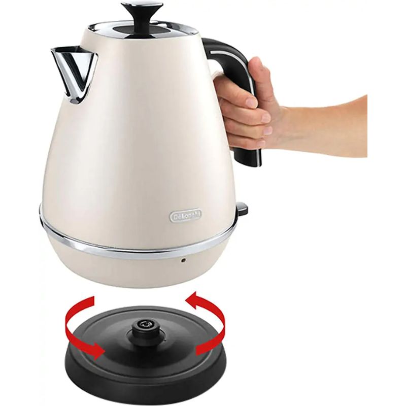 Bình đun siêu tốc 1.7 lít Delonghi KBI2001.W 5 Đế bình đun siêu tốc 1.7 lít Delonghi KBI2001.W