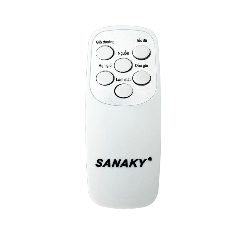 Máy làm mát bằng hơi nước Sanaky VH-4500AR 5 Điều khiển máy làm mát bằng hơi nước Sanaky VH-4500AR