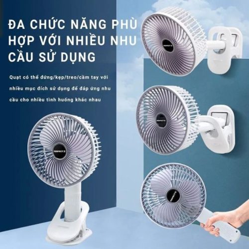 Quạt để bàn có sạc tích điện Perfect PF-QB2150 8 Hình ảnh quạt để bàn có sạc tích điện Perfect PF-QB2150