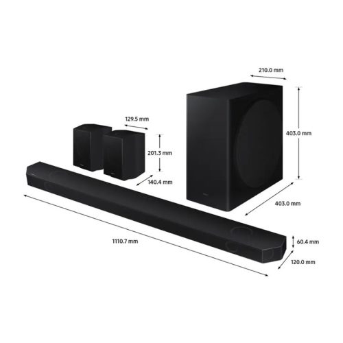 Loa Thanh Samsung HW-Q930B 6 Kích thước Loa Thanh Samsung HW-Q930B