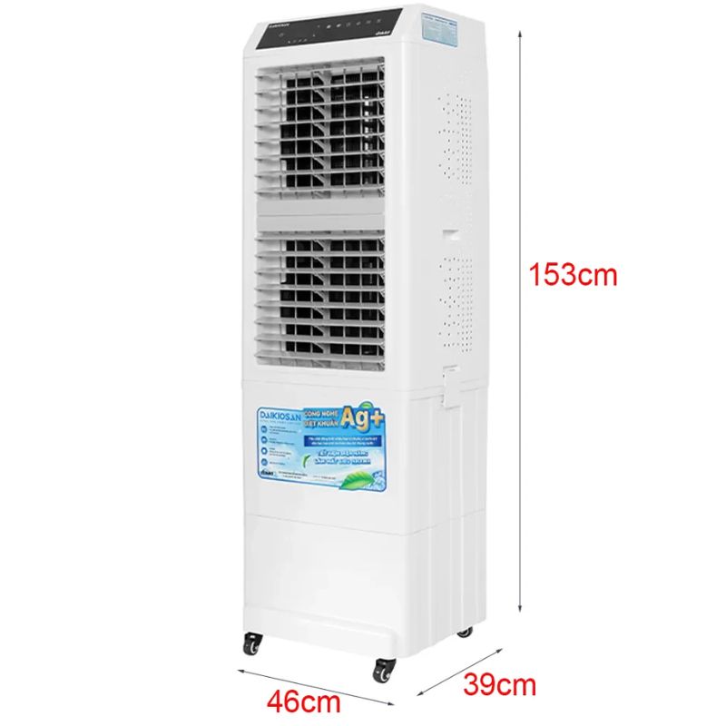 Quạt điều hòa Daikiosan DM104 7 Kích thước quạt điều hòa Daikiosan DM104