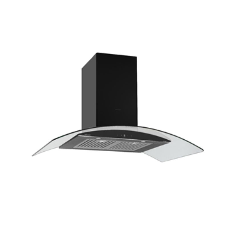 Máy hút mùi kính cong áp tường GrandX GX H70C55B 3 Máy hút mùi kính cong áp tường GrandX GX H70C55B