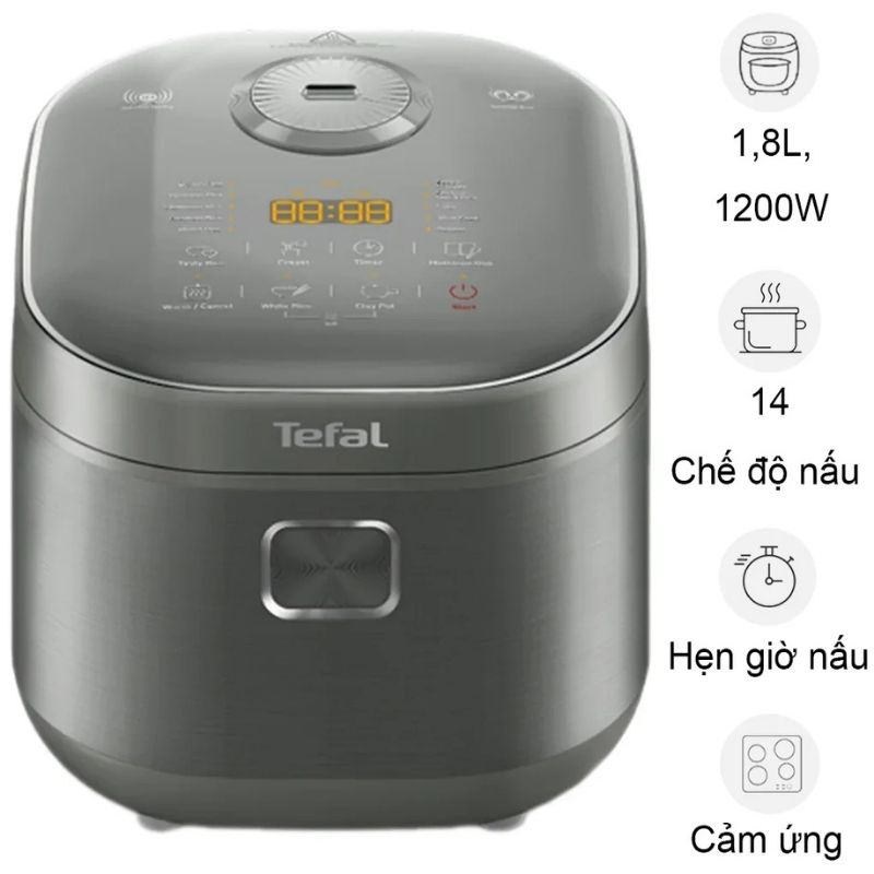Nồi cơm điện tử cao tần Tefal RK818A68 3 Nồi cơm điện tử cao tần Tefal RK818A68