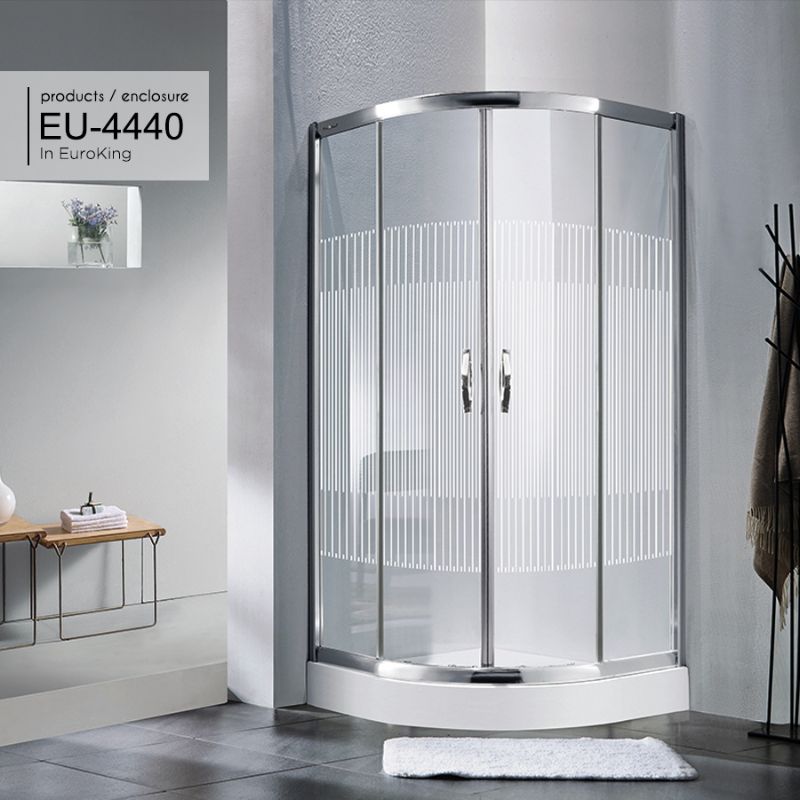 Phòng tắm vách kính Euroking EU-4440 900mm 3 Phòng tắm vách kính Euroking EU-4440 900mm