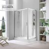 Phòng tắm vách kính Euroking EU-4507A 800mm 2 Phòng tắm vách kính Euroking EU-4507A 800mm