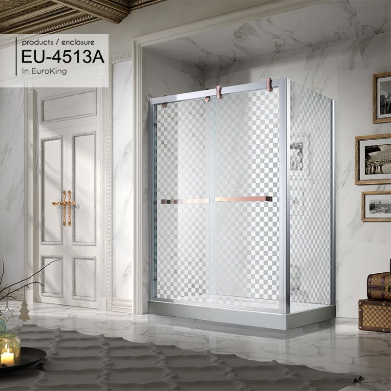 Phòng tắm vách kính EuroKing EU-4513A 900mm 3 Phòng tắm vách kính EuroKing EU-4513A 900mm