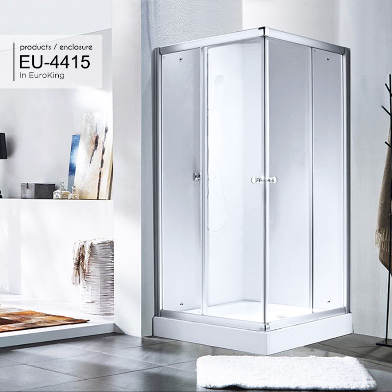 Phòng tắm vách kính Euroking EU-4515 1000mm 3 Phòng tắm vách kính Euroking EU-4515 1000mm