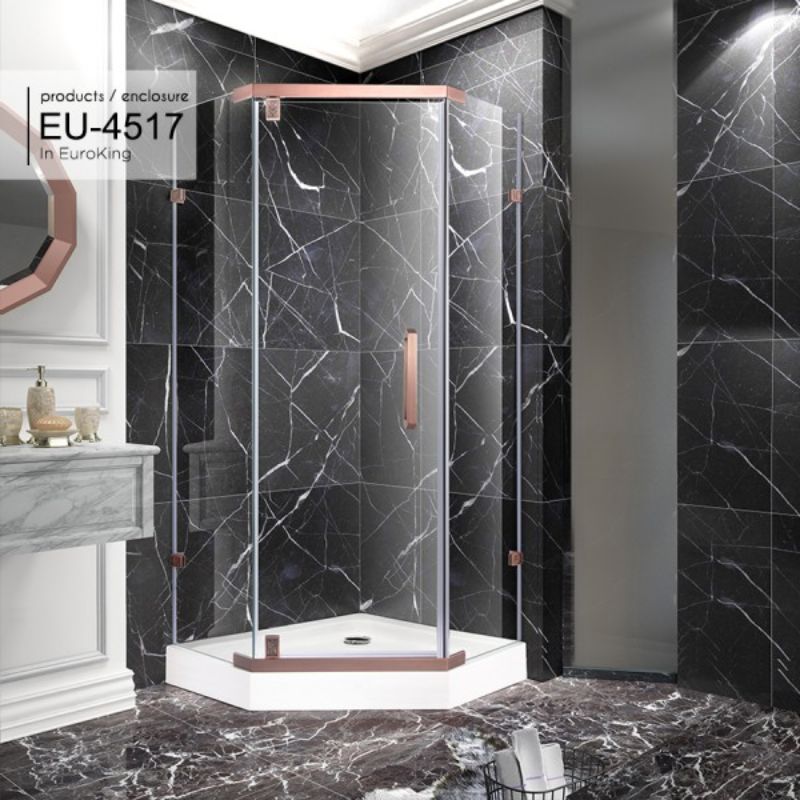 Phòng tắm vách kính EuroKing EU-4517 1000mm 3 Phòng tắm vách kính EuroKing EU-4517 1000mm