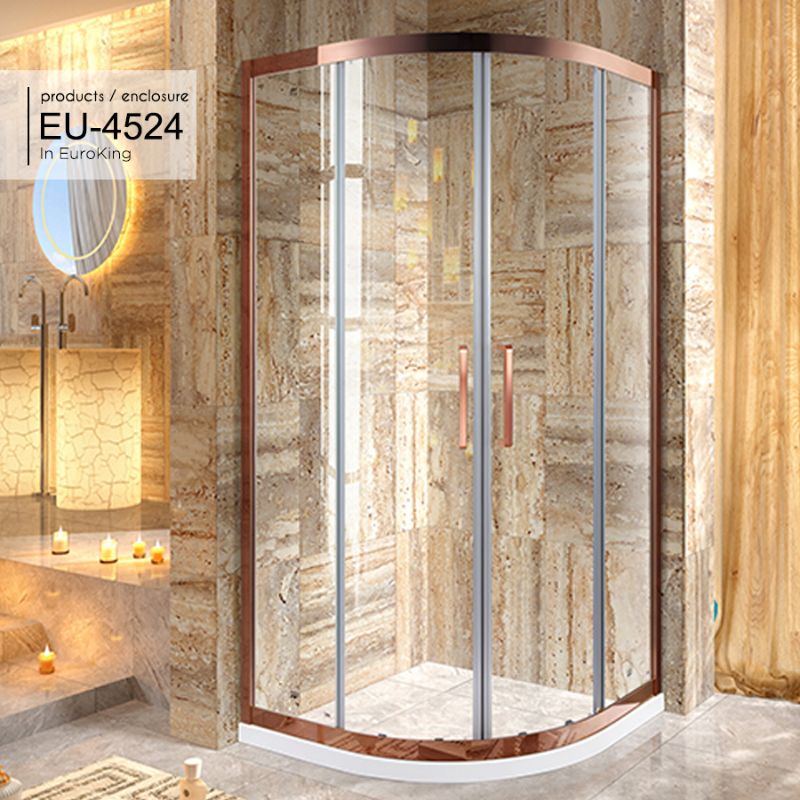 Phòng tắm vách kính Euroking EU-4524 1000mm 3 Phòng tắm vách kính Euroking EU-4524 1000mm