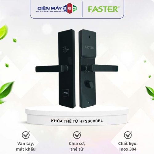 Khóa thẻ từ Faster HFS6080BL