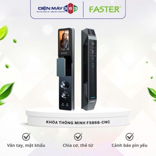 Khoa thong minh Faster FS868 CNC 1