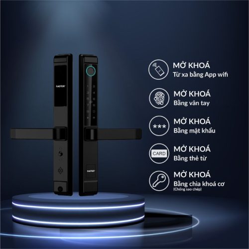 Chức năng khóa thông minh Faster FS6600APP BL