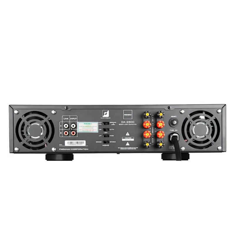 Amply Paramax Platinum DA-2500 5 Hình ảnh Amply Paramax Platinum DA-2500