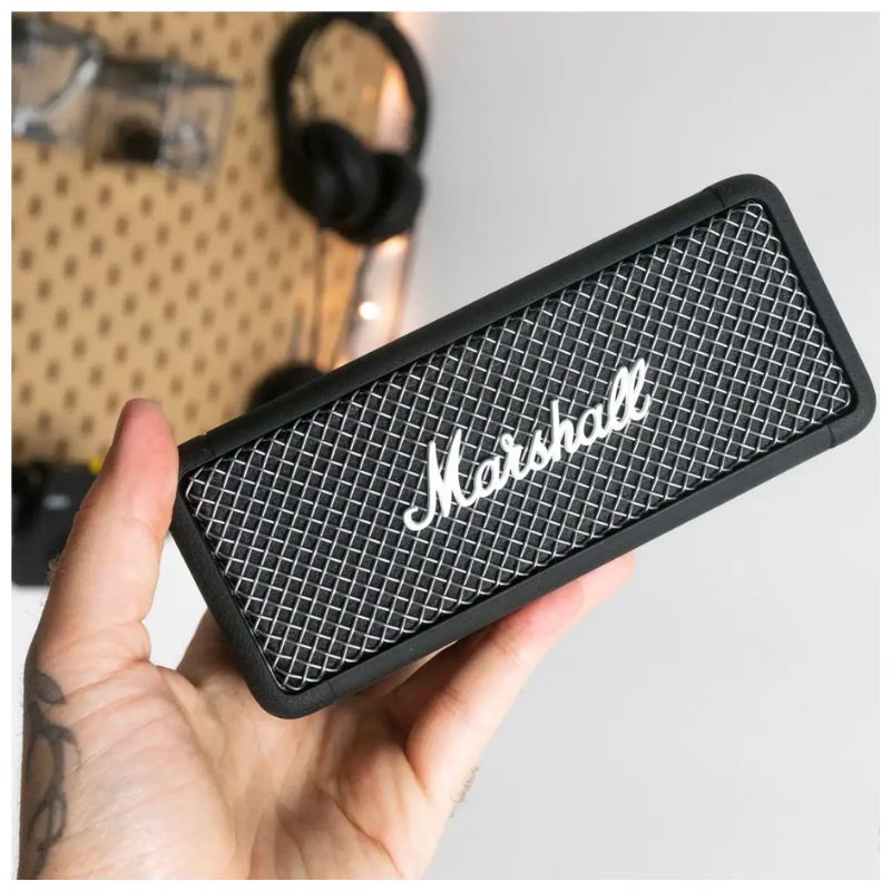 Loa Bluetooth Marshall Emberton Black 5 Hình Ảnh Loa Bluetooth Marshall Emberton Black