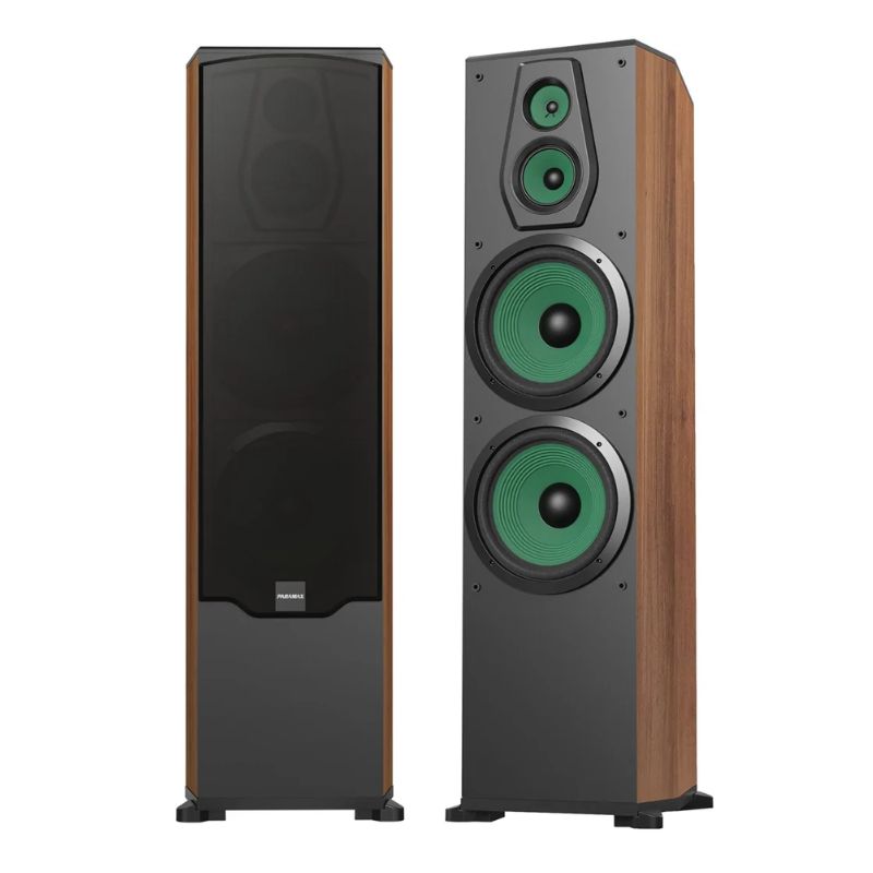 Loa Đứng Karaoke Và Nghe Nhạc Bass Đôi 10-inch Paramax F-2500 (Walnut) 2 Loa Đứng Karaoke Và Nghe Nhạc Bass Đôi 10-inch Paramax F-2500 (Walnut)