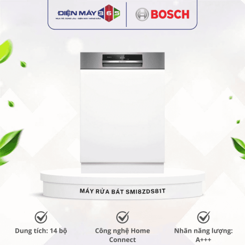 Máy rửa bát Bosch SMI8ZDS81T