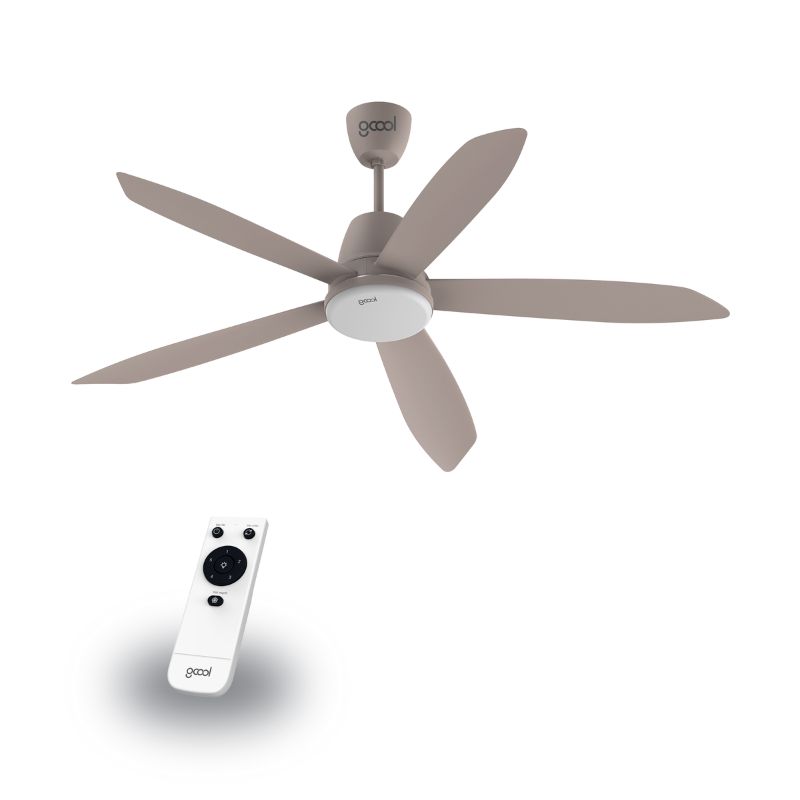 Quạt trần Gcool Copter 05 RL VN011402510 Nâu 3 Quạt trần Gcool Copter 05 RL VN011402510 Nâu