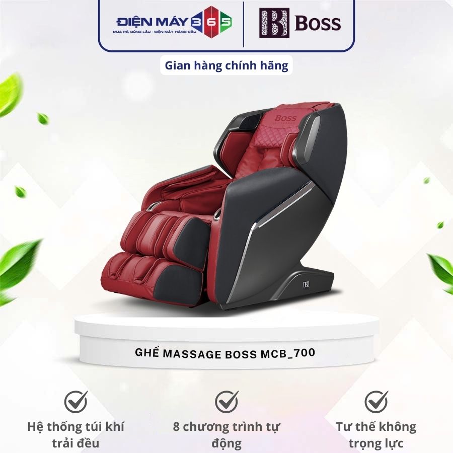 Ghế massage Boss MCB-700 3 Ghế massage Boss MCB-700