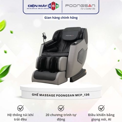 Ghế massage Poongsan MCP-136
