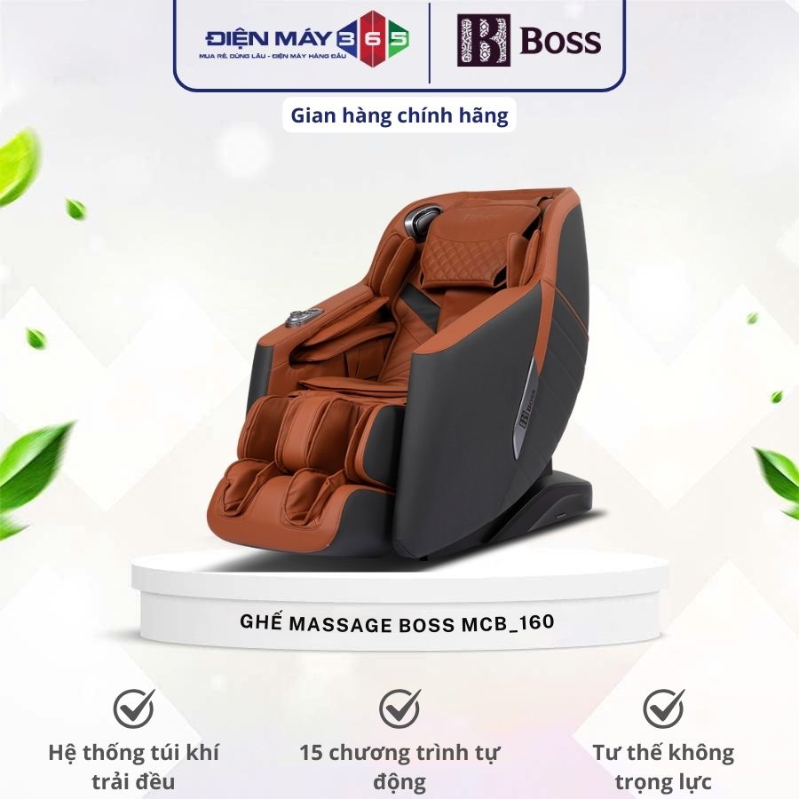 Ghế massage Boss MCB-160 3 Ghế massage Boss MCB-160