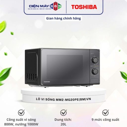 Lò vi sóng Toshiba MM2-MG20PE(BM)VN 10 MM2 MG20PEBMVN
