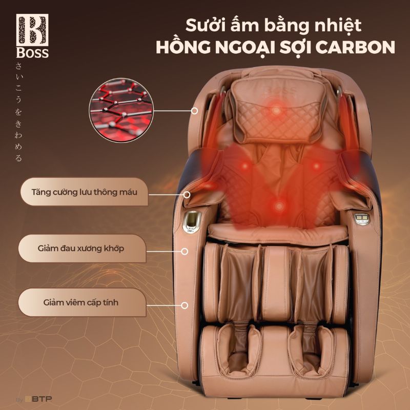 Ghế massage Boss MCB-301 4 Ảnh ghế massage Boss MCB-301