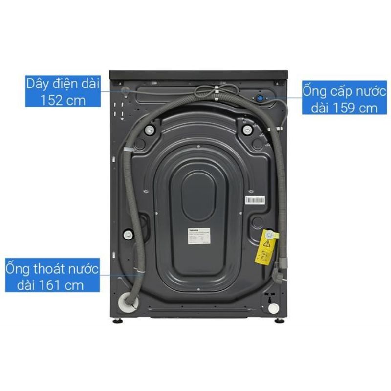 Máy giặt sấy Toshiba TWD-T21BU140UWV(MG) 6 Dây máy giặt sấy Toshiba TWD-T21BU140UWV(MG)