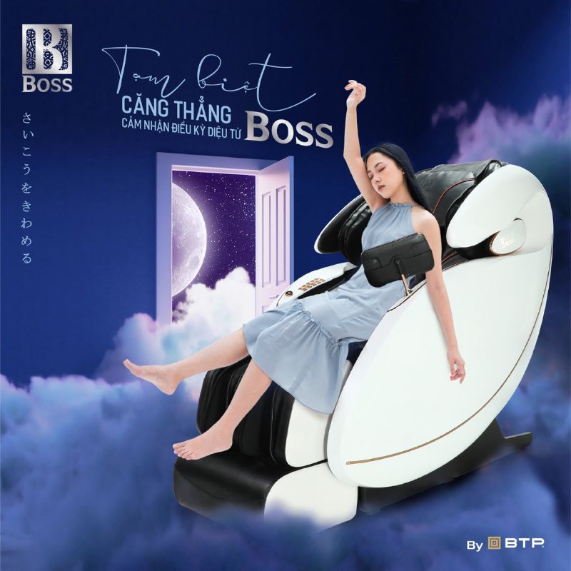 Ghế massage Boss MCB-900 5 Hình ảnh ghế massage Boss MCB-900