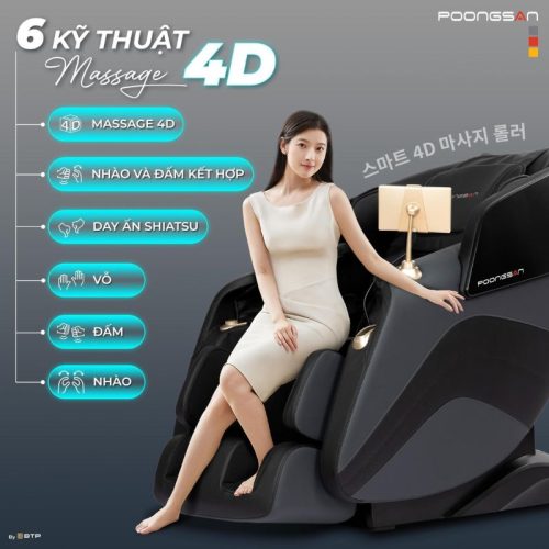 Ghế massage Poongsan MCP-152 6 Hình ảnh ghế massage Poongsan MCP-152