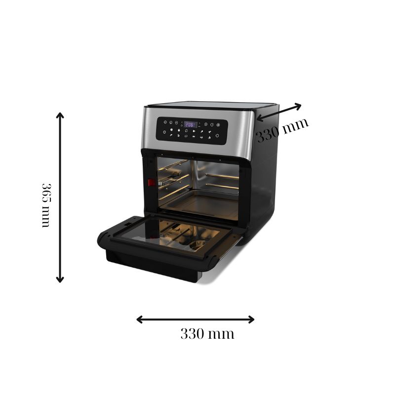 Nồi chiên không dầu Hawonkoo AFH-101-TL 5 Kích thước nồi chiên không dầu Hawonkoo AFH-101-TL