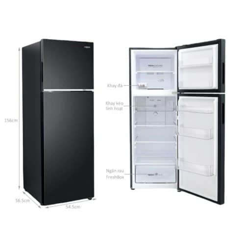 Tủ lạnh 2 cánh ngăn đá trên Inverter 241 lít Aqua AQR-T278FA(SC) 7 Kích Thước Tủ lạnh 2 cánh ngăn đá trên Inverter 241 lít Aqua AQR-T278FA(SC)
