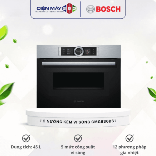 Lò nướng kèm vi sóng Bosch CMG636BS1