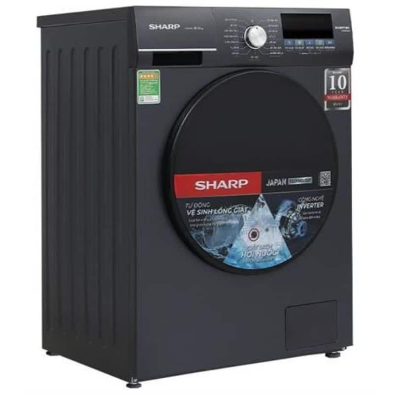 Máy giặt Sharp Inverter 9 kg ES-FM90CB-SB 3 Máy giặt Sharp Inverter 9 kg ES-FM90CB-SB
