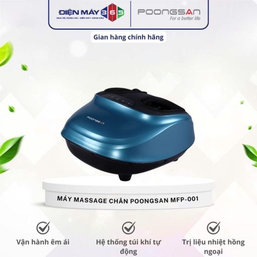 Máy massage chân Poongsan MFP-001 8 may massage chan Poongsan MFP 001 1