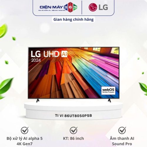 Tivi Smart 4K 86 Inch LG 86UT8050PSB