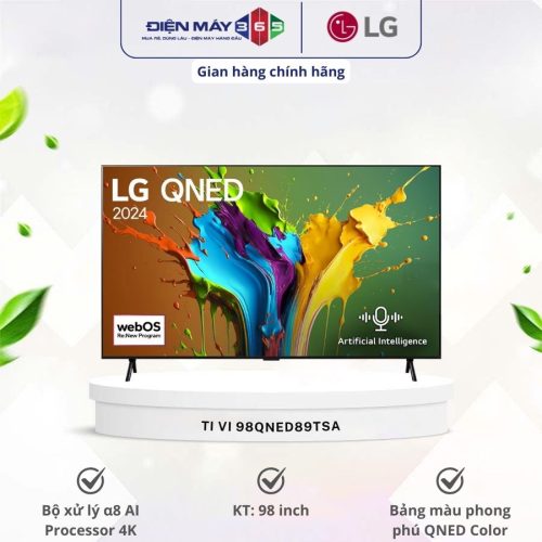 Tivi Smart QNED 4K 98 Inch LG 98QNED89TSA
