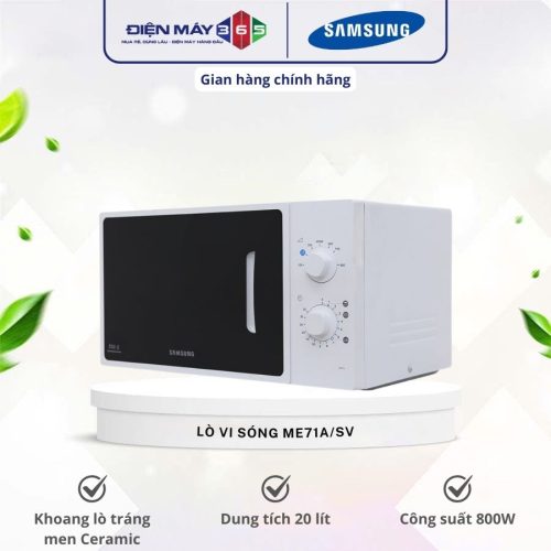 Lò vi sóng Samsung ME71A/SV 20 lít