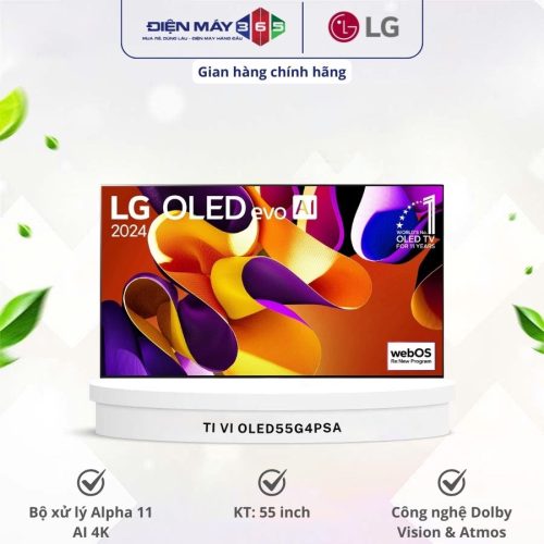 Tivi Smart OLED Evo 4K 55 Inch LG OLED55G4PSA