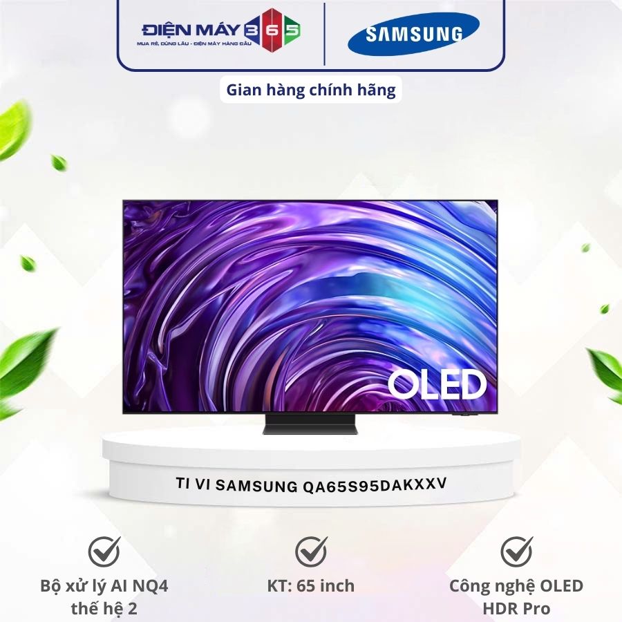 Smart Tivi OLED 4K 65 Inch Samsung QA65S95DAKXXV 3 Smart Tivi OLED 4K 65 Inch Samsung QA65S95DAKXXV
