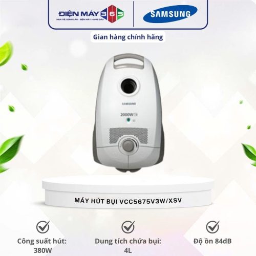 Máy hút bụi Samsung VCC5675V3W/XSV